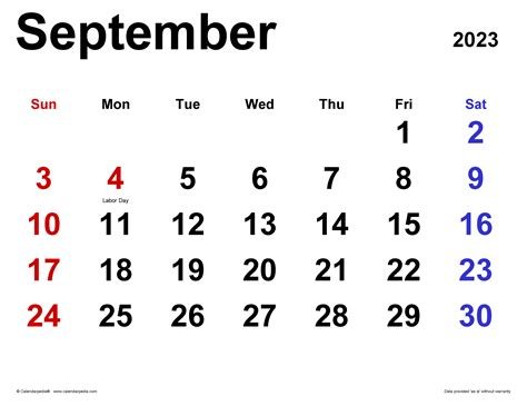 September 5 - La